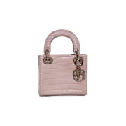 Dior Alligator Pink Lady Dior Mini Bag - Jiaxyk
